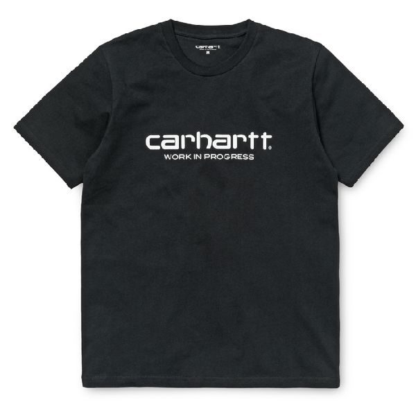 Camiseta Carhartt Wip Script Black White