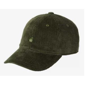 GORRA HARLEM CORDUROY TARRAGON GREEN