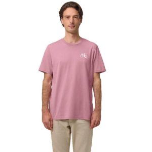 CAMISETA BIZI BORDADA ROSE/ECRU