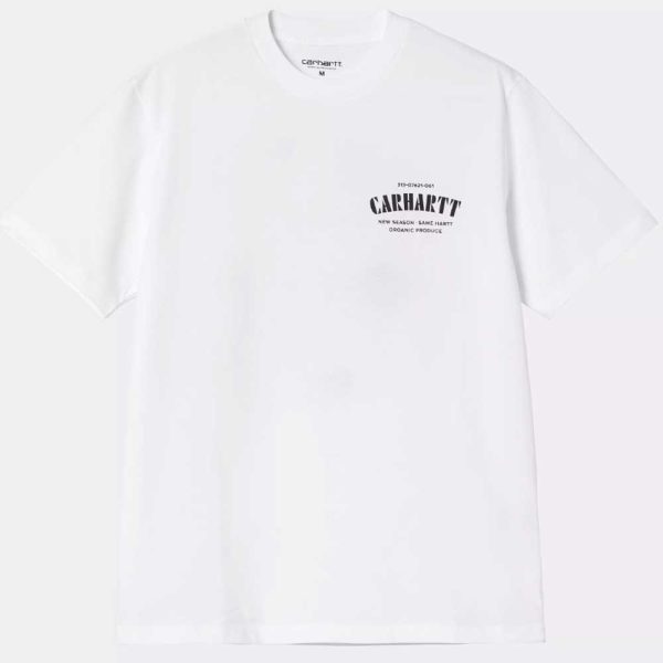 CAMISETA M/C CATALOGUE C LOGO WHITE