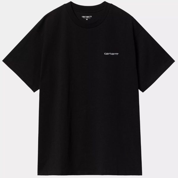 CAMISETA EMBROIDERY BLACK/WHITE