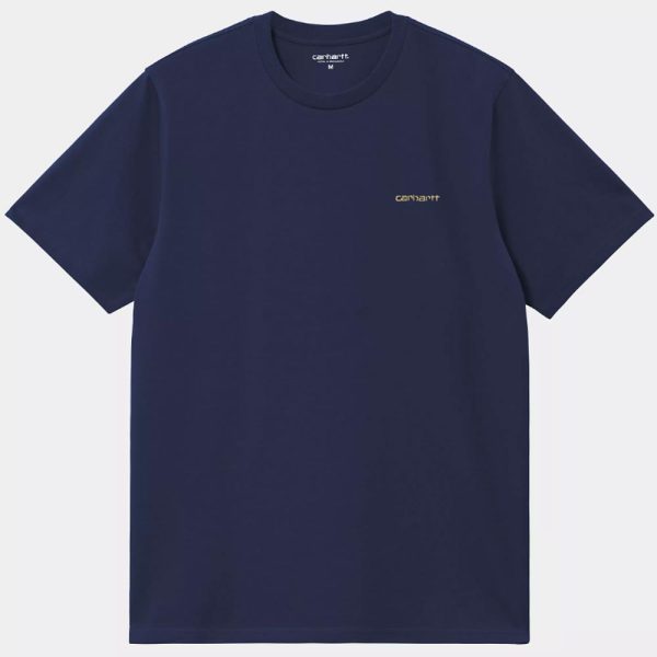 CAMISETA EMBROIDERY INK/AIR YELLOW