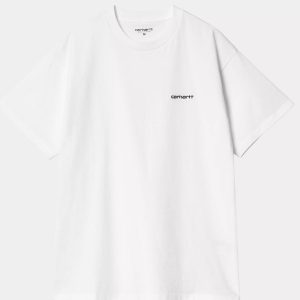 CAMISETA EMBROIDERY WHITE/BLACK