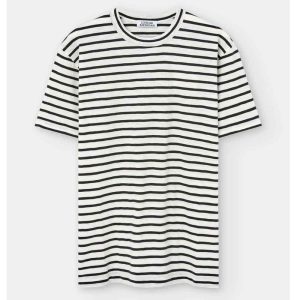 CAMISETA ARRAUN OFFWHITE/DARK GREEN
