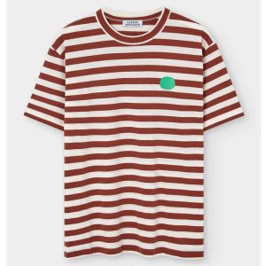 CAMISETA HAZPE DOT OFF WHITE/CINNAMON STICK