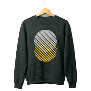 SUDADERA CREW EKLIPSE ANTRACITA