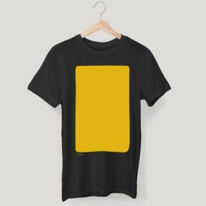CAMISETA LAUKIZUZENA BLACK/OCRE